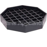 DT45 Compatible Service Ideas Tray, Drip, W/Grid, 4-1/8", Blk