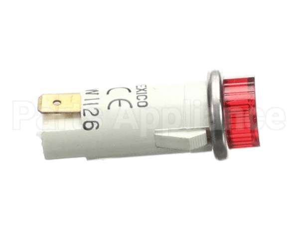 E-6-32 H&K International Pilot Light,250V 1/3Watt, Red,