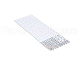 E00826 Globe Overlay, W/ Blank Keys