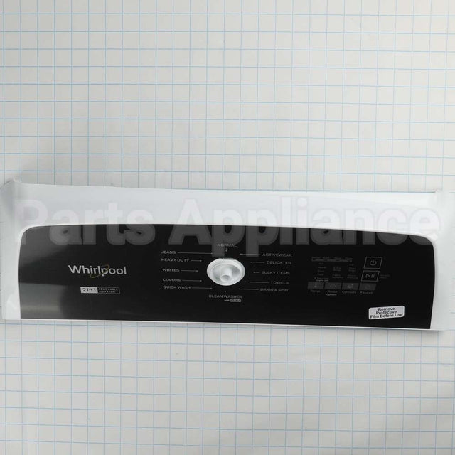 W11643702 Whirlpool Panel-Cntl