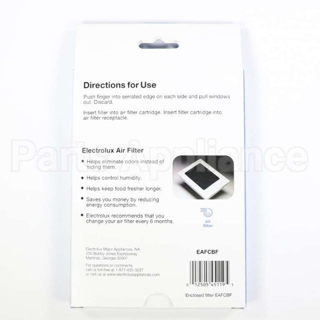 EAFCBF Frigidaire Filter-Air