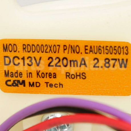 EAU61505013 LG Motor Assembly,Dc