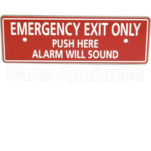 ECL-8220 Compatible Detex Plate, Paddle Bar, Emer Exit