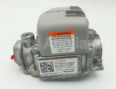 624775 Nordyne 24V 3.5" Wc Nat 1/2" Gas Valve