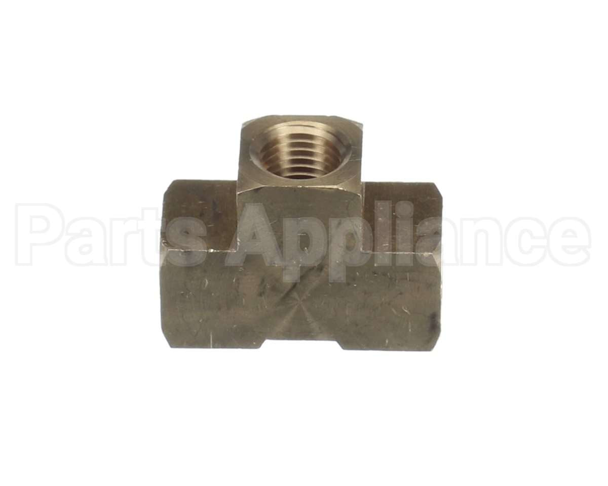 F020 Edlund Fitting, 1/4 Npt Brass Tee (Vm