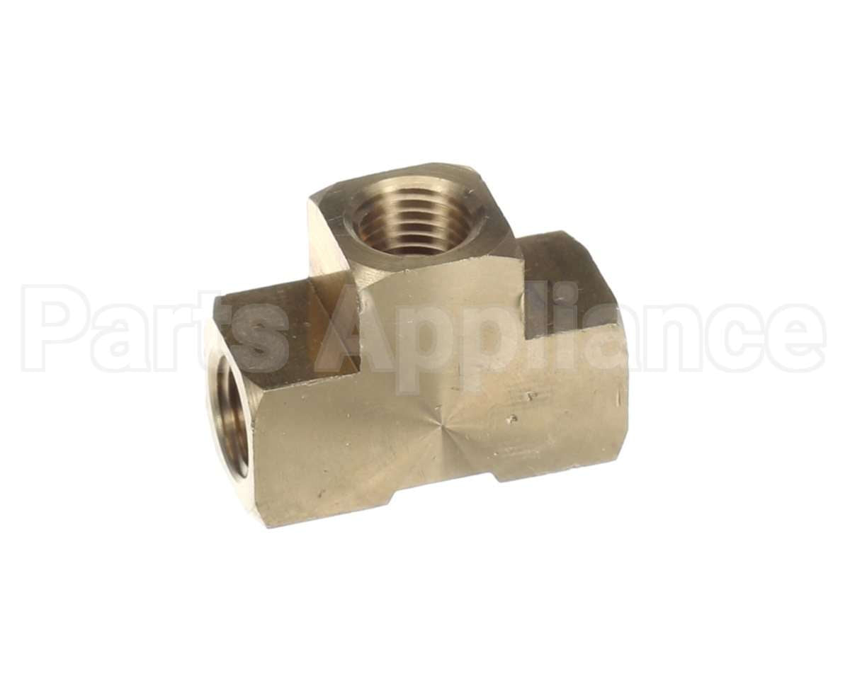F020 Edlund Fitting, 1/4 Npt Brass Tee (Vm