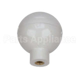 F0264 Frosty Factory Knob, Faucet, White