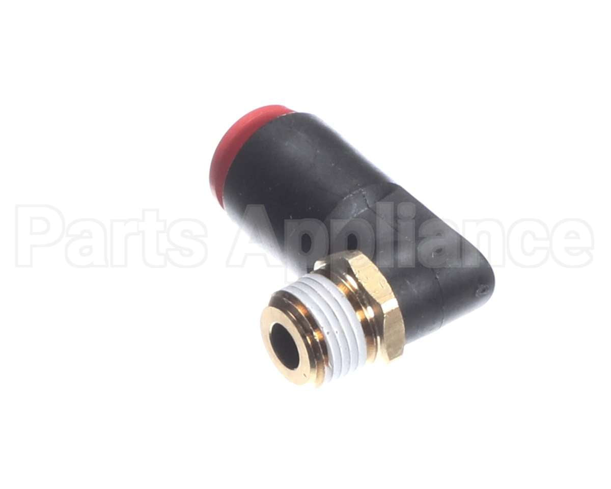 F033 Edlund Fitting,Shrt1/4Odpush-In 90 De