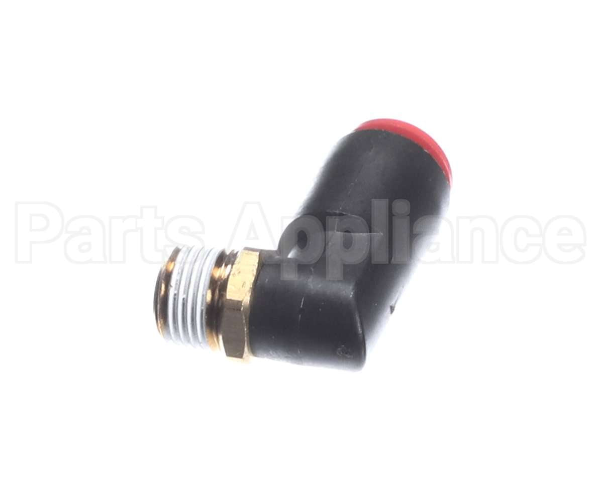 F033 Edlund Fitting,Shrt1/4Odpush-In 90 De