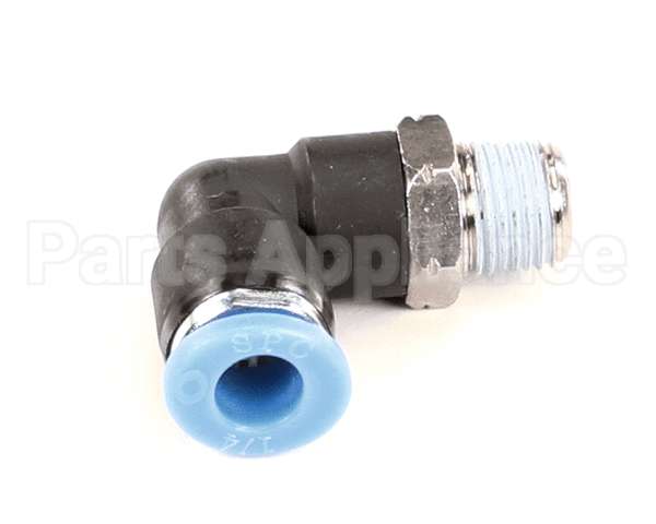F037 Edlund Fitting,90 Deg.1/4Od Push-In-1
