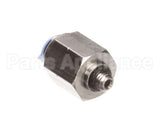 F082 Edlund Fitting, 1/4Od Pushin To #10-3