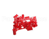 F2265-BAG Edhard Spout Closure, Red, 12Pk