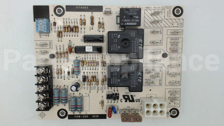 1170063 International Comfort Products Control Fan Timer Board