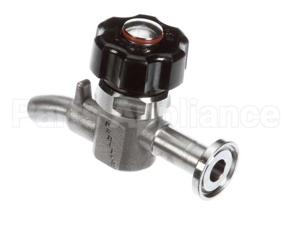 F38304SSBLK Perlick Sample Valve, 1/2 Tri-Clamp B