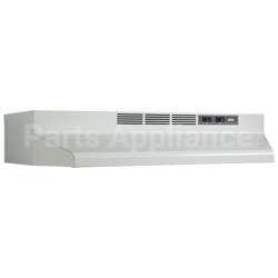 F402401 Broan White Range Hood