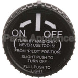 F42-0895 White Rodgers Knob - Pilot Safety