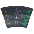 F650753-05 Compatible Scotsman Label Ice & Water