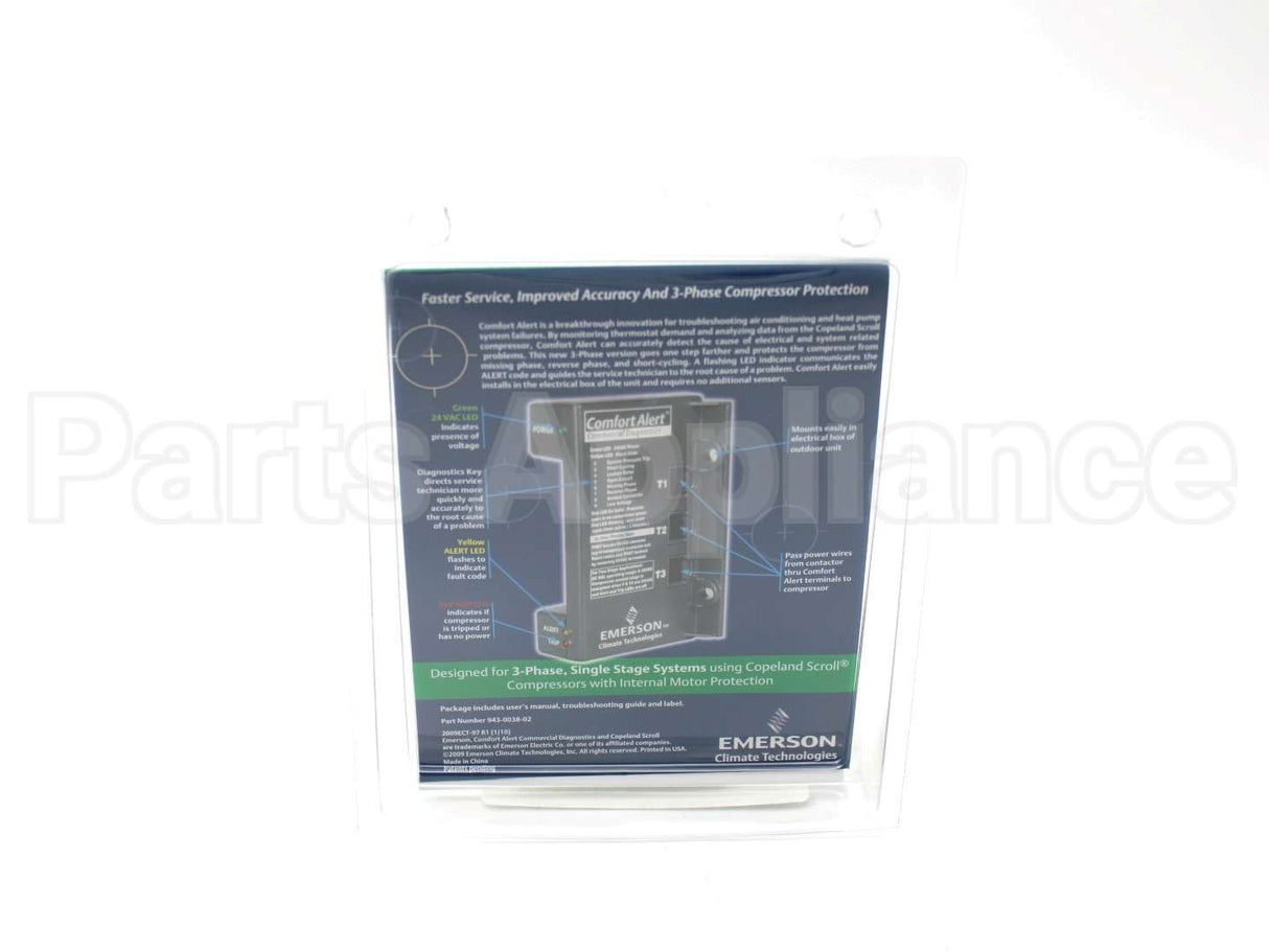 943-0038-02 Copeland Comfort Alert Kit
