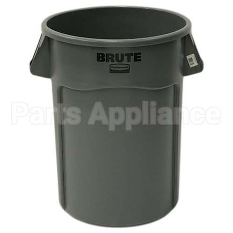 FG264360GRAY Compatible Rubbermaid 44Gal Rnd Brute Trashcan No Lid Included