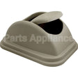 FG306700BLA Compatible Rubbermaid Untouchable Swing Lid Black, Fits 10 Gal Can
