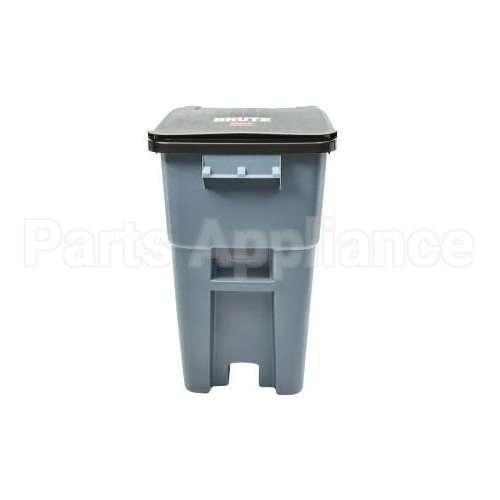 FG9W2700GRAY Compatible Rubbermaid Brute, 50 Gal Trash Can W/Lid-Wheels