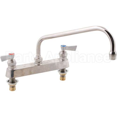 FISF3313 Compatible Fisher Faucet, 8"Dk12"Sp, S/S