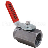 FM8102052 Compatible Frymaster Valve, Drain 1-1/4" Npt