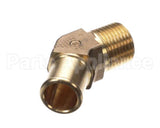 FP-091-09 Vulcan Hart Fitting, Hose 3/4 Hose To 1/2, Mpt Brass
