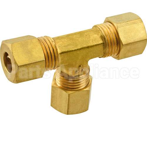 FP019-08 Compatible Vulcan Tee, Compression 1/4"Od