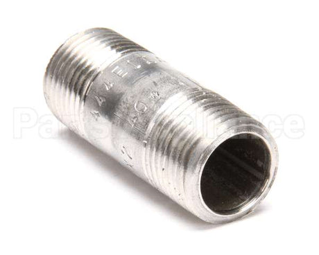 FT0232 Bki Nipple, 1/2 X 2, Ss 304