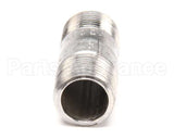 FT0232 Bki Nipple, 1/2 X 2, Ss 304