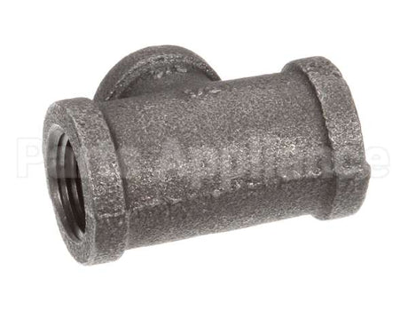 FT0538 Bki Tee, 1/2 X 1/2 X 3/8, Black