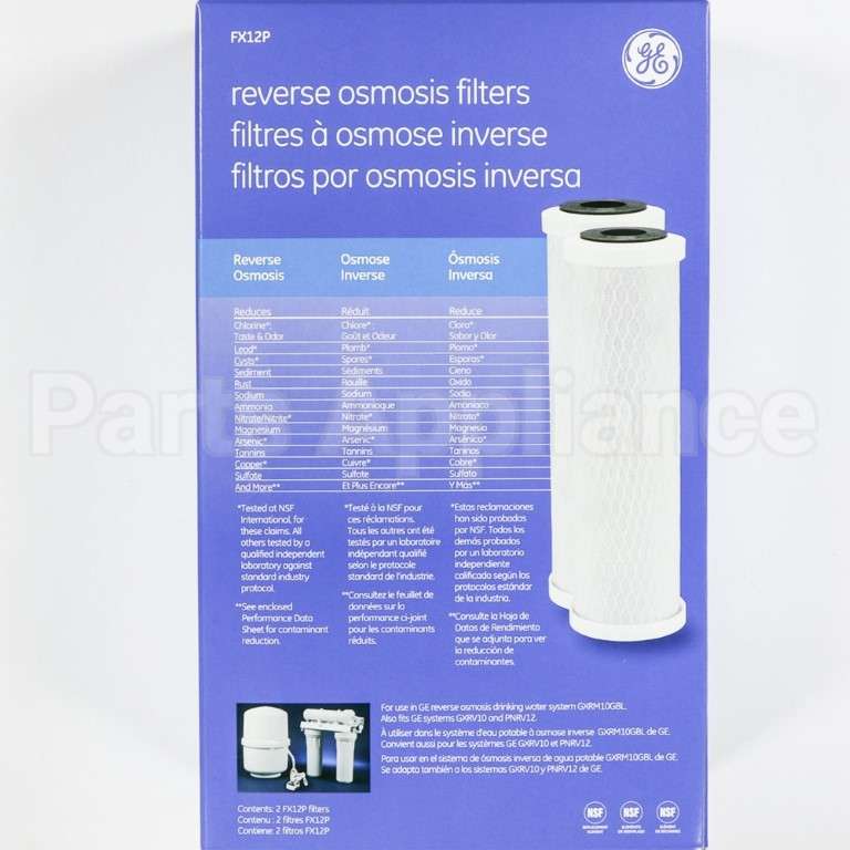 FX12P GE Repl. Filter