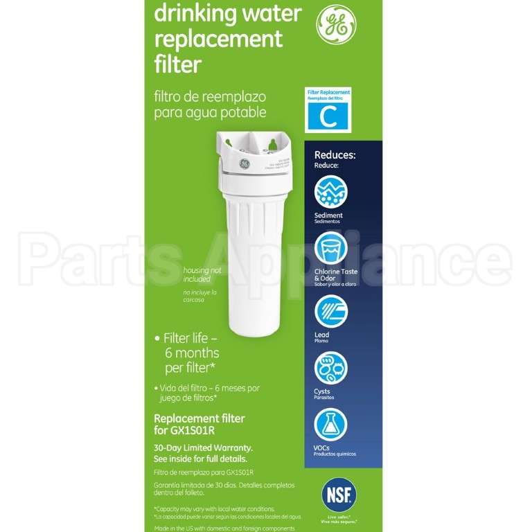 FXUVC GE Replacement Filter