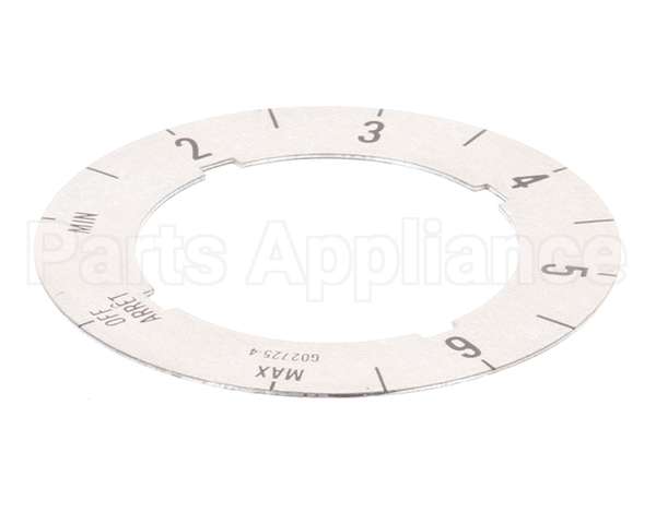 G02725-4 Garland Dial Insert (Off/Min/2-6/Max)