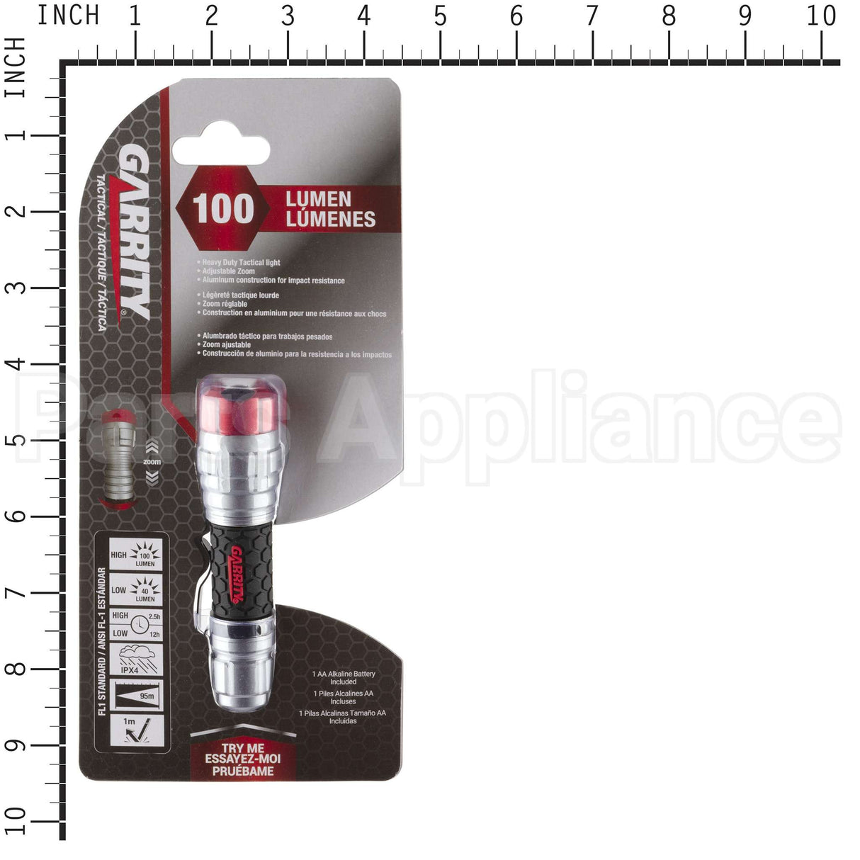 GA8010 Garrity 100Lm Compact Pen Light