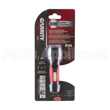 GA8201 Garrity 200Lm Tuff Series Flashlight