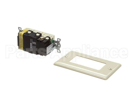 GFRST20I Hubbell Lighting Ivory 20 Amp Rectavcle Gfi
