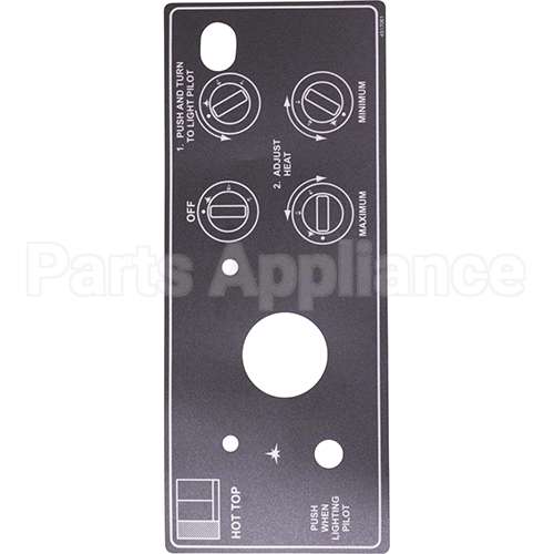 GL4517061 Compatible Garland Hot Top Overlay