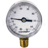 GR99156 Compatible Groen Pressuregauge, Dual