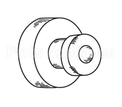 GROM6000 Regal Rexnord - Fasco Mounting Grommet For 1/2" Slot