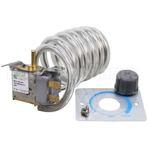 GT-033202 Compatible Glastender Thermostat W/Knob And Plate