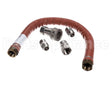 H100BIP2Q36 Dormont Steam Connector, 1 Dia., 36 L, 2-Way Qd