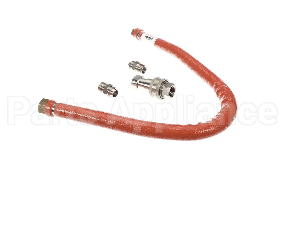 H100BIP2Q48 Dormont Steam Connector, 1 Dia., 48 L, 2-Way Qd