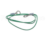 HCT-4086-11 Turbochef Ground Wire, 24, With 10, .25 Lugs