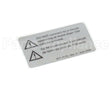 HCT-4176 Turbochef Label, Hhc 2020, Do Not Connect To Circu