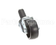 HD CST0214 Randell Caster, 4 O/A, Swvl, Black Stem, No Brak