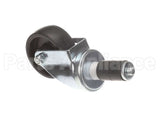 HD CST0214 Randell Caster, 4 O/A, Swvl, Black Stem, No Brak