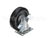 HD CST1701 Randell Caster, 6 O/A Swivel W/Brake Cmp