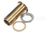 HD DRN100 Randell Drain, Brass W/Fl Lcknut 3 1/4E16-4020-1